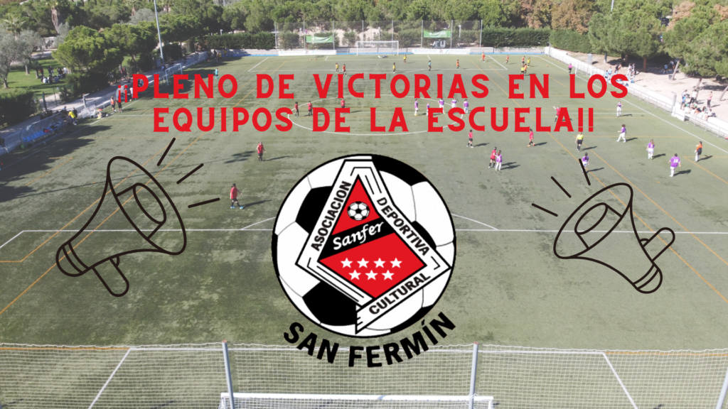 PLENO DE VICTORIAS EN EL CLUB ADC SAN FERMIN